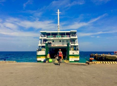 boarding ferry